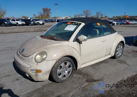 2003 Volkswagen New Beetle Gls z USA, uszkodzony, nr VIN 3VWCK21Y13M301334